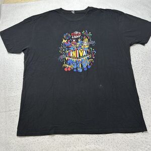 Coors Light Men’s 3XL Carnival 2015 Short Sleeve Graphic T Shirt Beer Tee Black